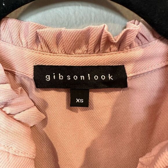 Gibson Look Blush XS Long Sleeved Decked Out Day Dress - Picture 3 of 14